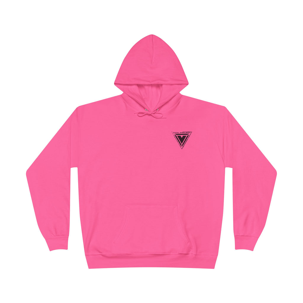 Neon Rocker Hoodie — Yellow, Pink & Orange