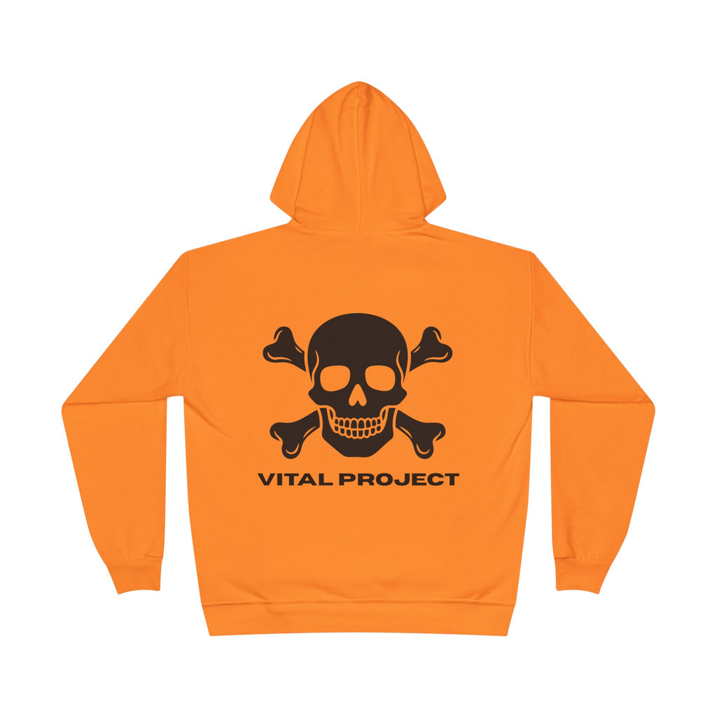 Neon Skull & Crossbones Hoodie