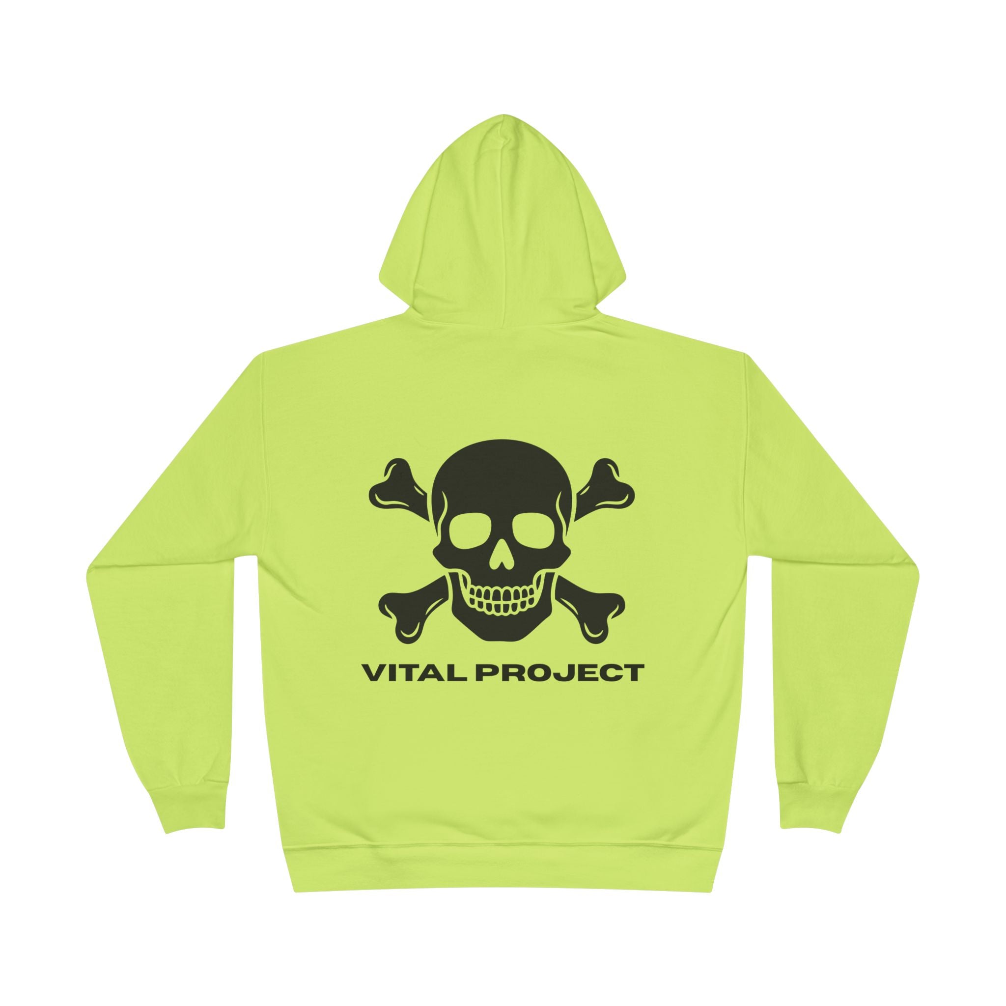 Neon Skull & Crossbones Hoodie