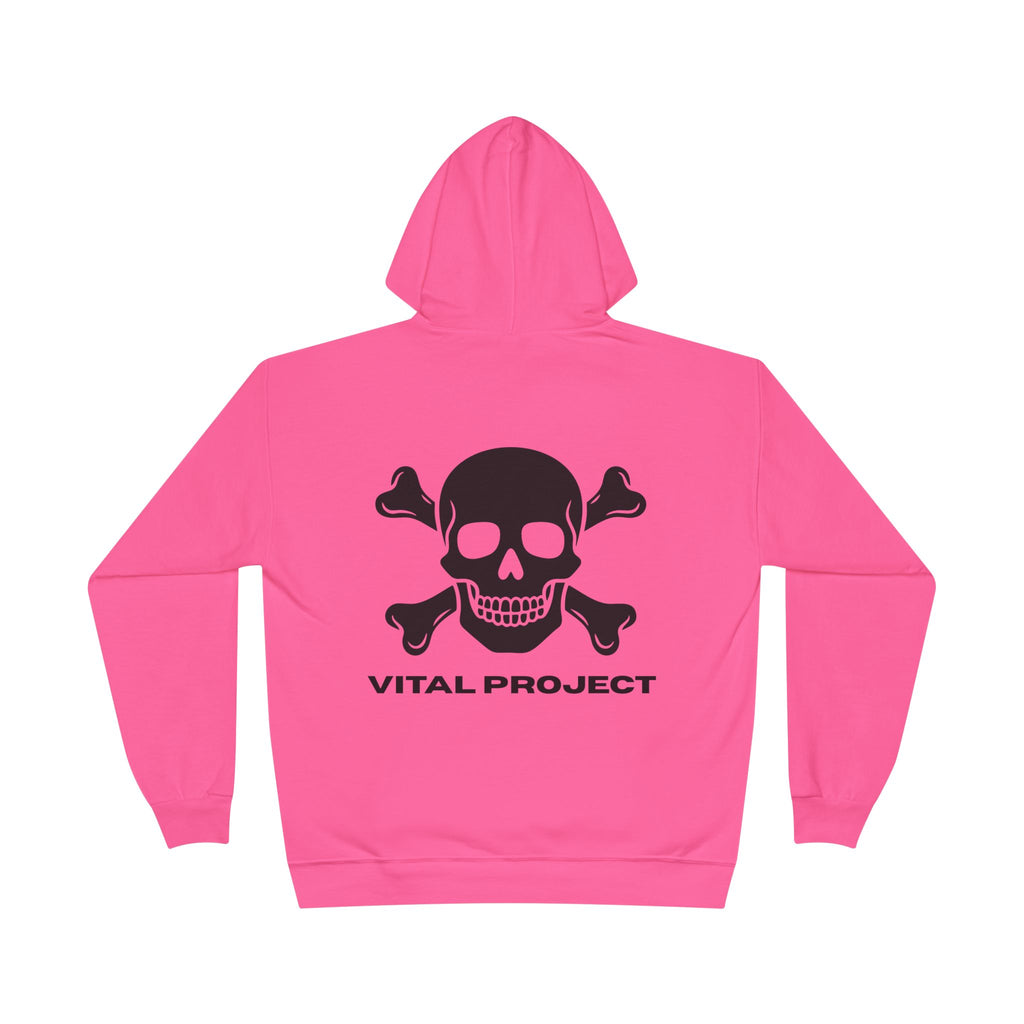 Neon Skull & Crossbones Hoodie