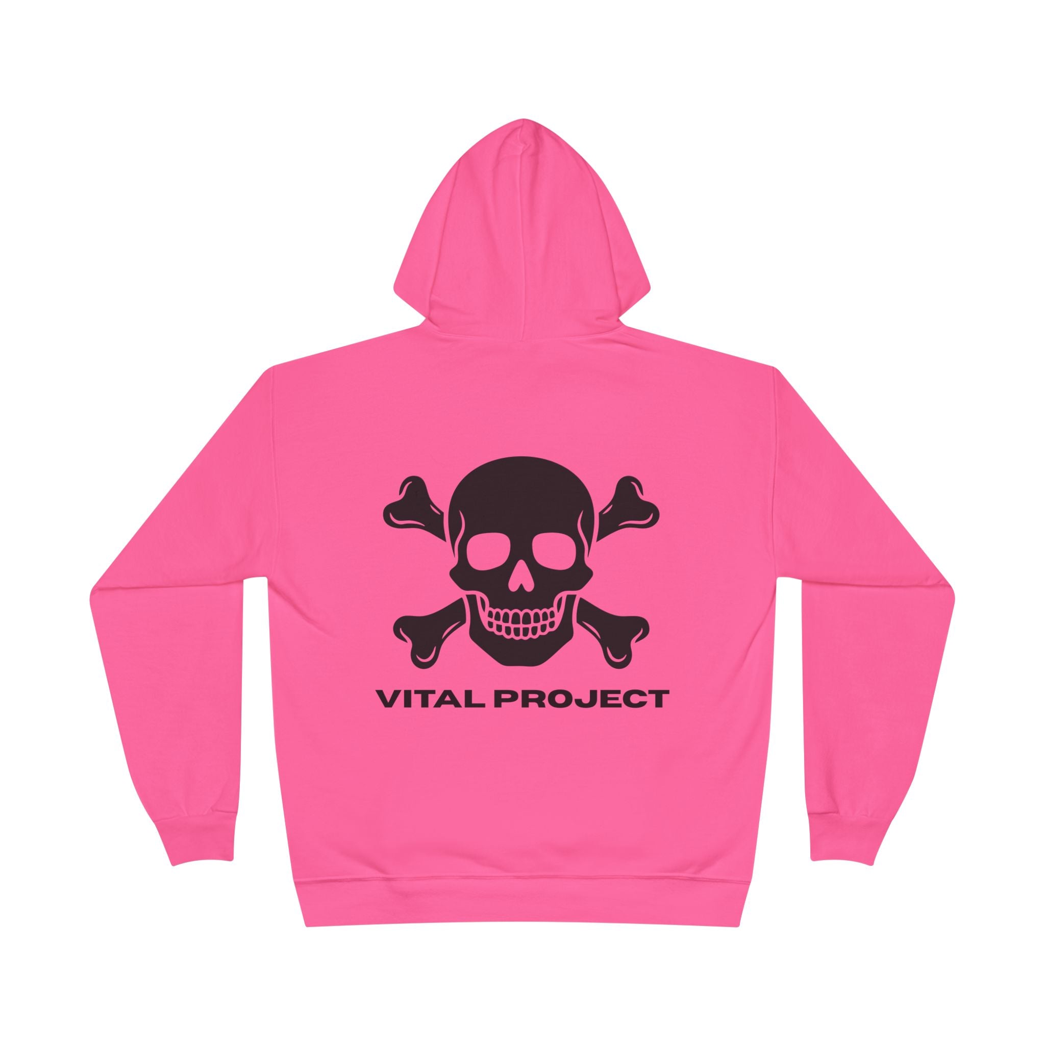 Neon Skull & Crossbones Hoodie