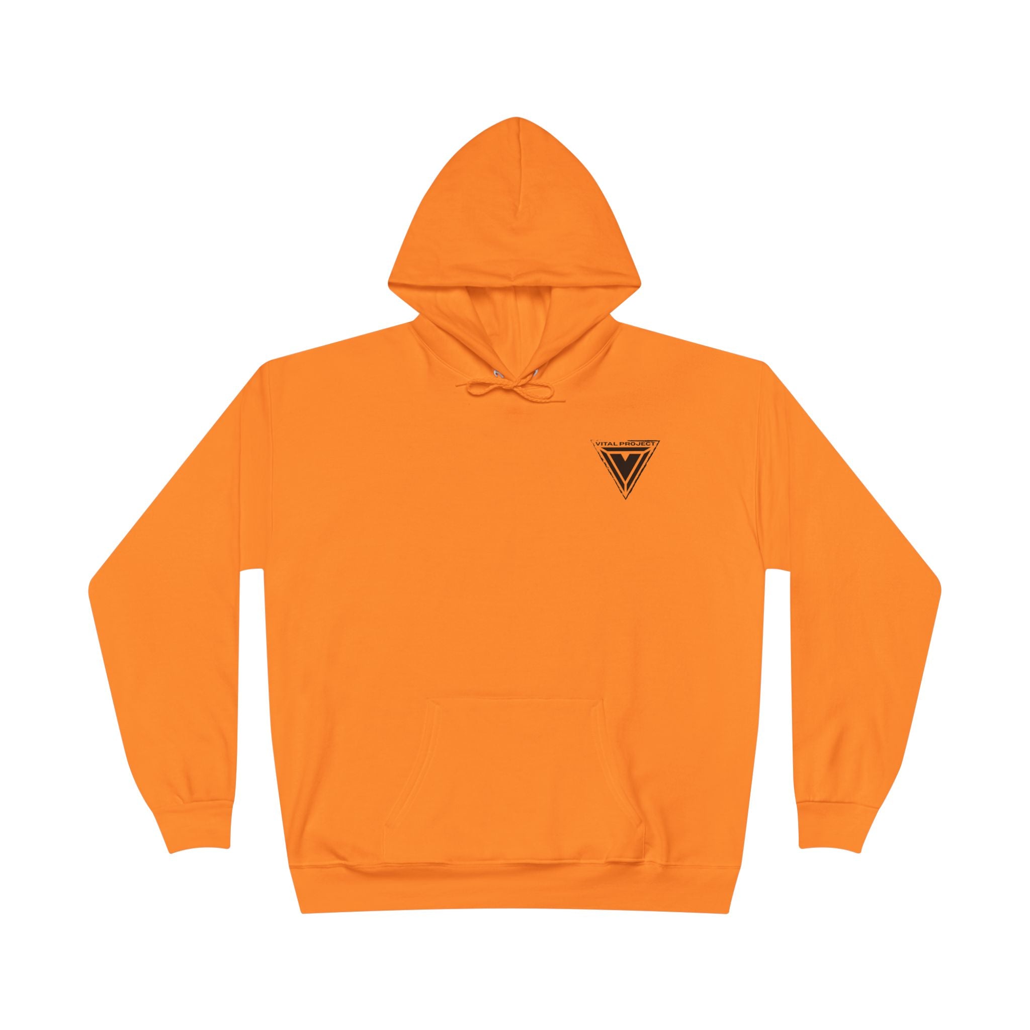 Neon Vital Skull Hoodie - Yellow, Pink & Orange
