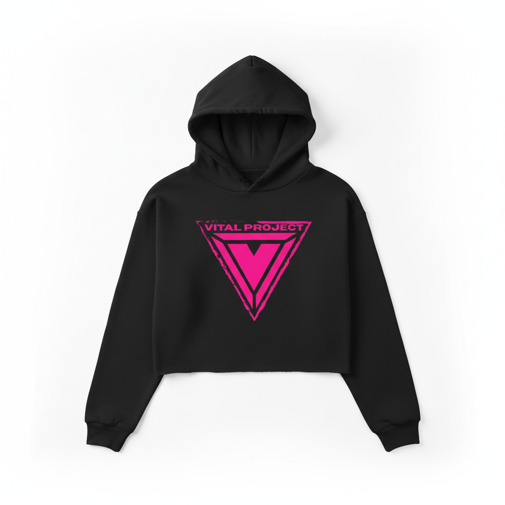 Cropped hoodie photo 1 with more white background
